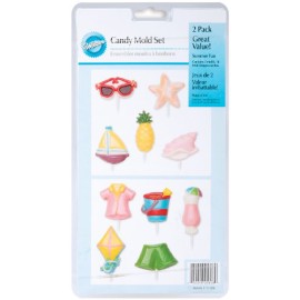 Форма за шоколадова отливка "Близалки-Морски летни"