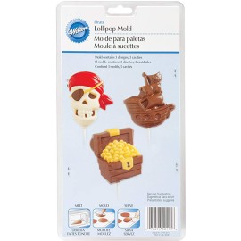 Форма за шоколадова отливка "Близалка-Пирати"