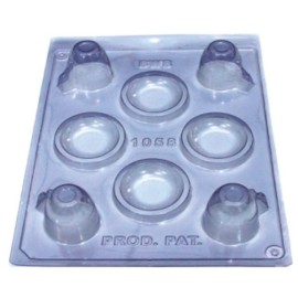 3D Термоформована форма "Чашка с чинийка"