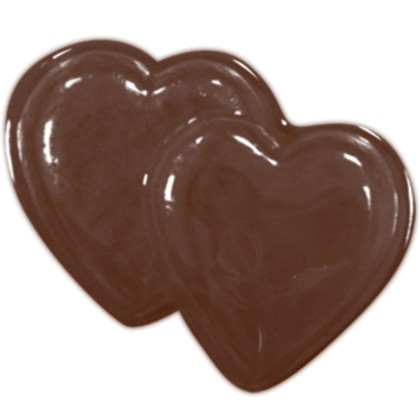 Термоформована форма "Две сърца"