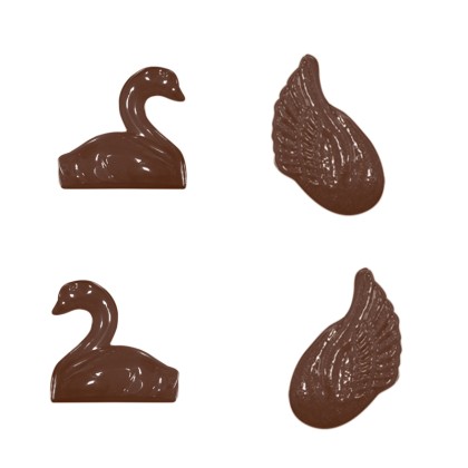 Термоформована форма "Триизмерен лебед"