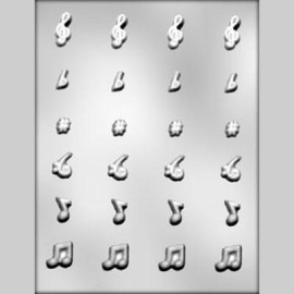 Термоформована форма "Музикални знаци"