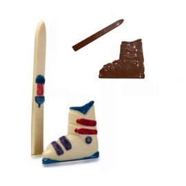 Термоформована форма "Ски и обувка"