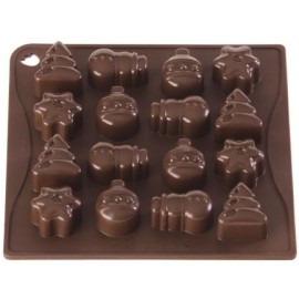 Силиконова форма "Коледни"