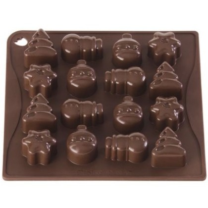 Силиконова форма "Коледни"