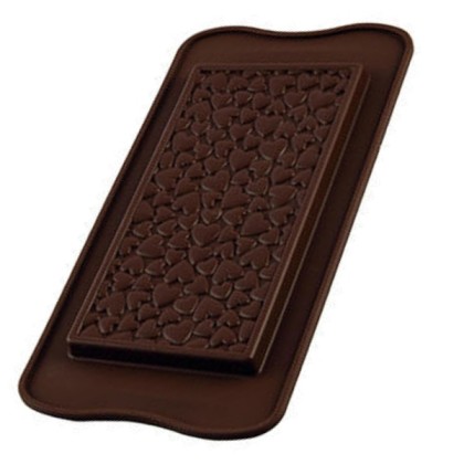 Силиконова форма "Шоко сърца"