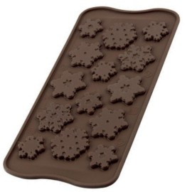 Силиконова форма "Снежинки"