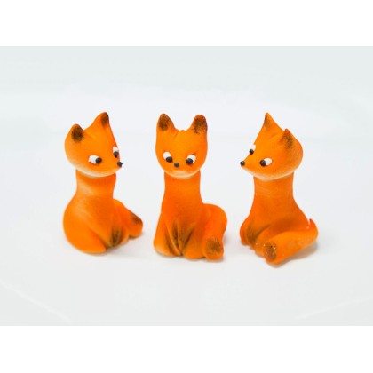 Захарна фигурка "Права лисица" - 1 брой