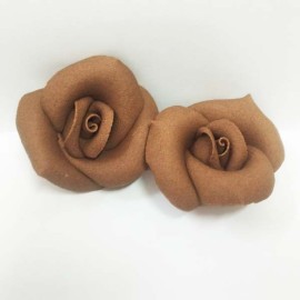 Захарна фигурка Малка роза Кафява