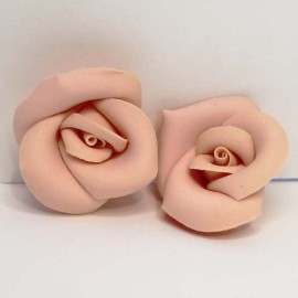 Захарна фигурка Малка роза Праскова