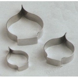 Комплект метални кутери за изрязване на мини Калия 3 елемента