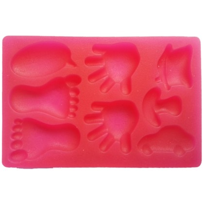 Силиконов калъп за бебешки длани и стъпки