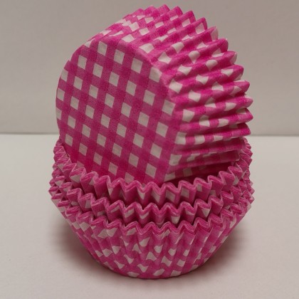 Капсули - розови на квадрати Ø52 h30