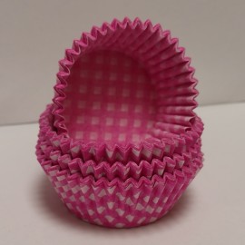 Капсули - розови на квадрати Ø52 h30