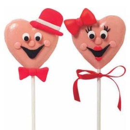 Форма за печене "Сърца-близалки"