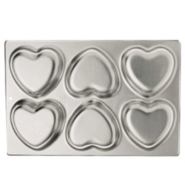 Форма за печене "Големи сърца"
