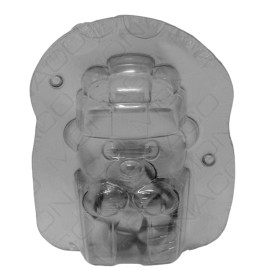 3D Поликарбонатна форма "Мече в подарък"