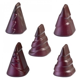 Поликарбонатна форма бонбон "Елхи"