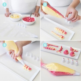 Двуръкавен найлонов пош 45см 1 брой