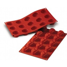 Силиконова форма роза - SF074