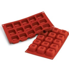 Силиконова форма квадрат саварина  - SF081