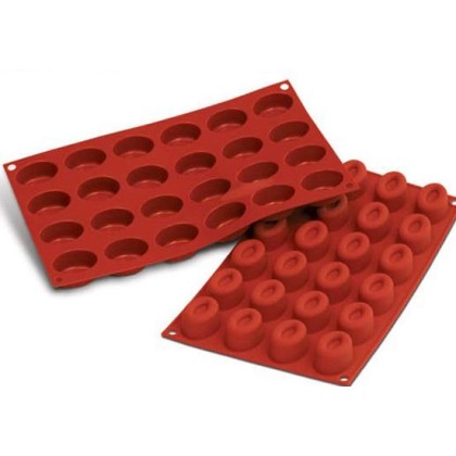 Силиконова форма овал саварина - SF083