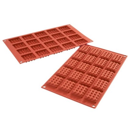 Силиконова форма мини гофрета - SF147