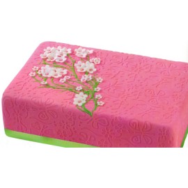 Релефно килимче Цветя и Пеперуди